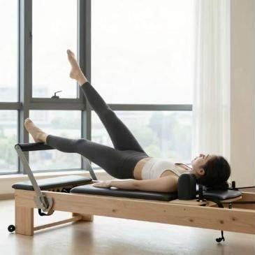 Esercizio di Pilates al Reformer