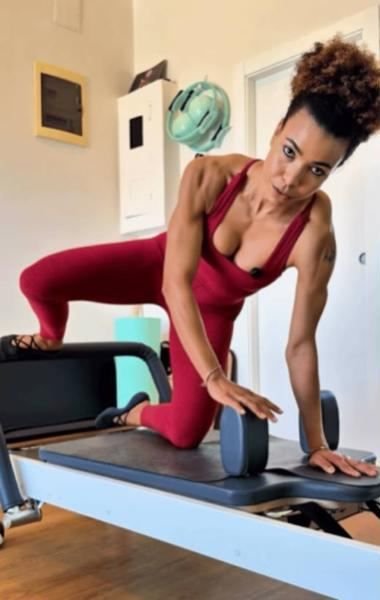 Rita Cittadini al Reformer nello studio